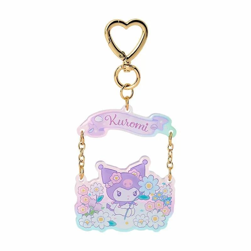 Kuromi Acrylic Keychain (Everyone is the Star Series) sold by Sanrio