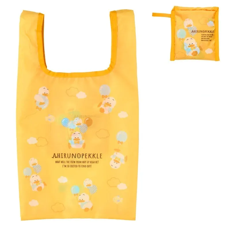 Pekkle Reusable Tote Bag (Adventure Balloon Series) sold by Sanrio