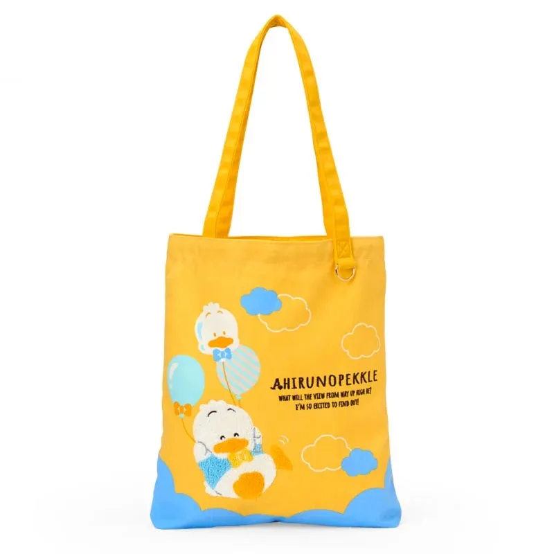 Pekkle Tote Bag (Adventure Balloon Series) sold by Sanrio