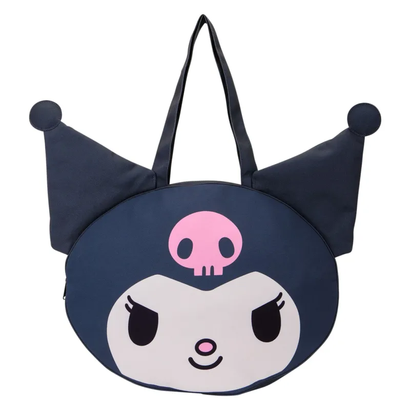 Kuromi x Loungefly Oversized Canvas Tote Bag sold by Sanrio