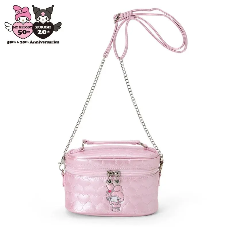 My Melody Crossbody Vanity Bag (My Melody 50th & Kuromi 20th Anniv. Melo Series) sold by Sanrio