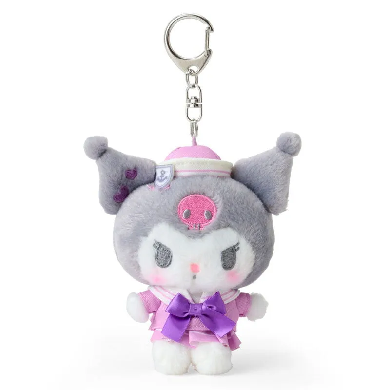 Kuromi Plush Mascot Keychain (Sailor Series) sold by Sanrio
