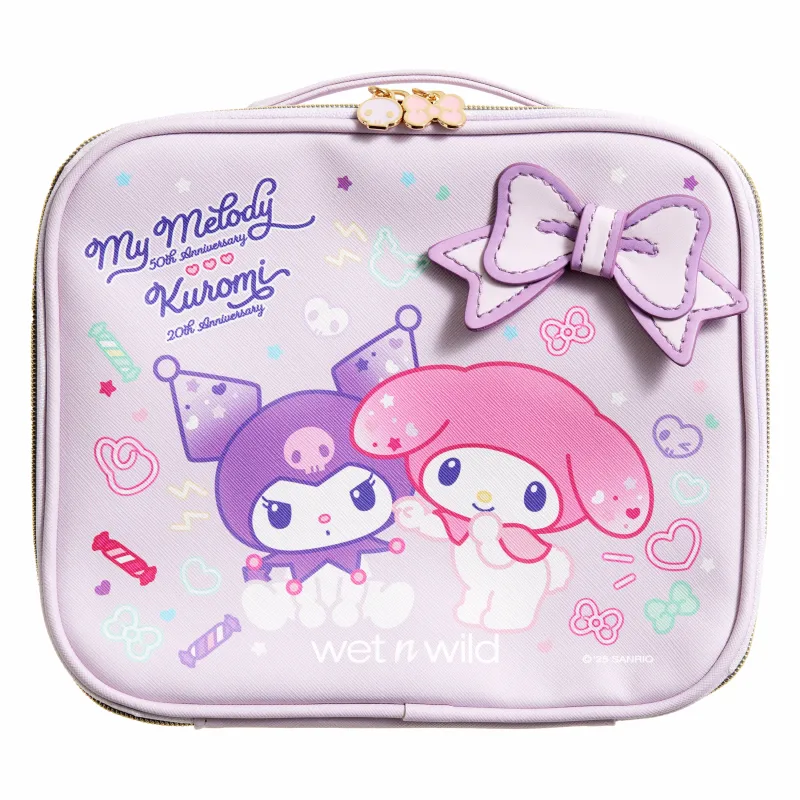 My Melody & Kuromi x Wet n Wild Makeup Bag (Kuromi Purple) sold by Sanrio