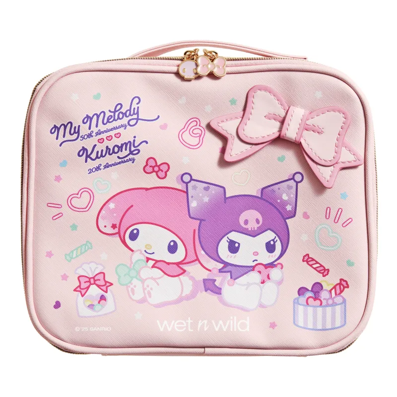 My Melody & Kuromi x Wet n Wild Makeup Bag (My Melody Pink) sold by Sanrio