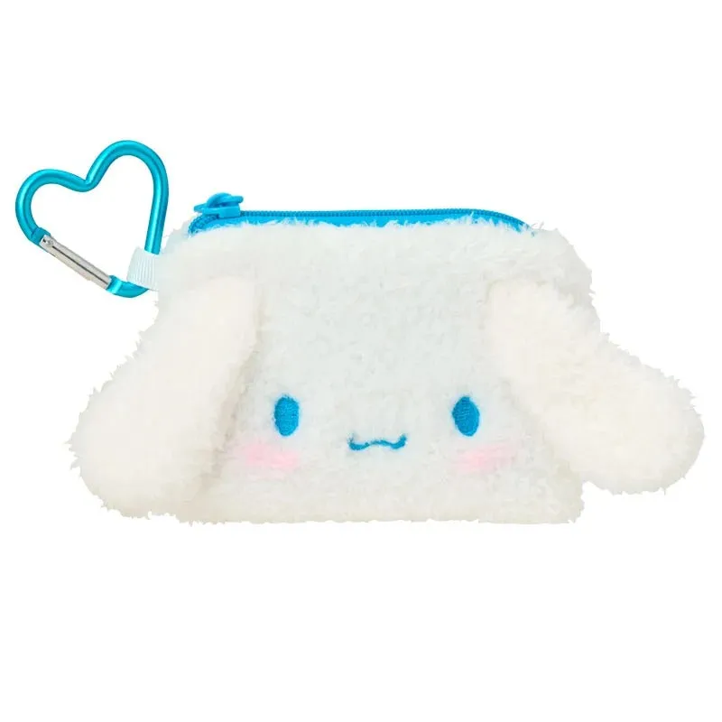 Cinnamoroll Fuzzy Mini Zipper Pouch sold by Sanrio