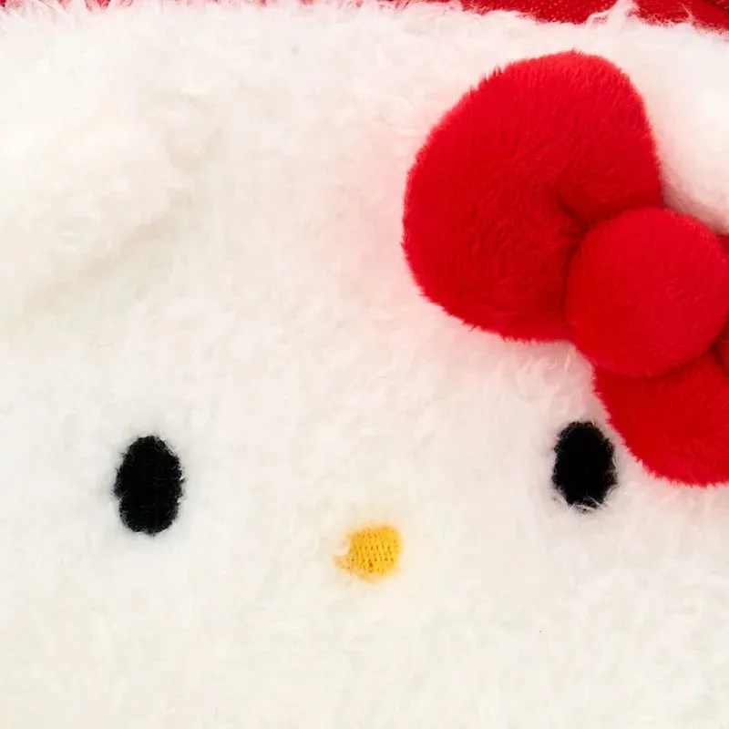 Hello Kitty Fuzzy Mini Zipper Pouch sold by Sanrio product image thumbnail 5