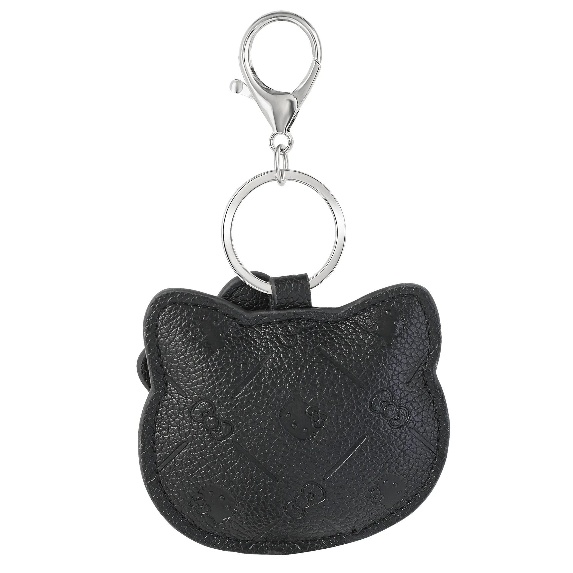 Hello Kitty Debossed Keychain (Black) sold by Sanrio product image thumbnail 3