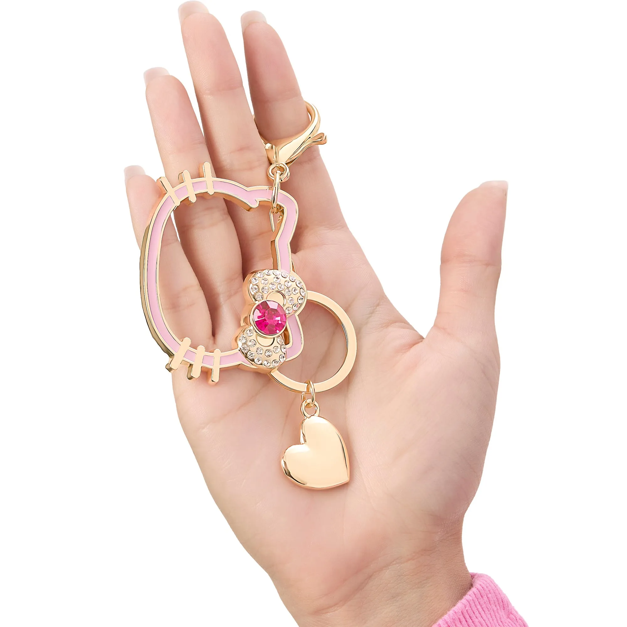 Hello Kitty Silhouette Heart Keychain sold by Sanrio product image thumbnail 4