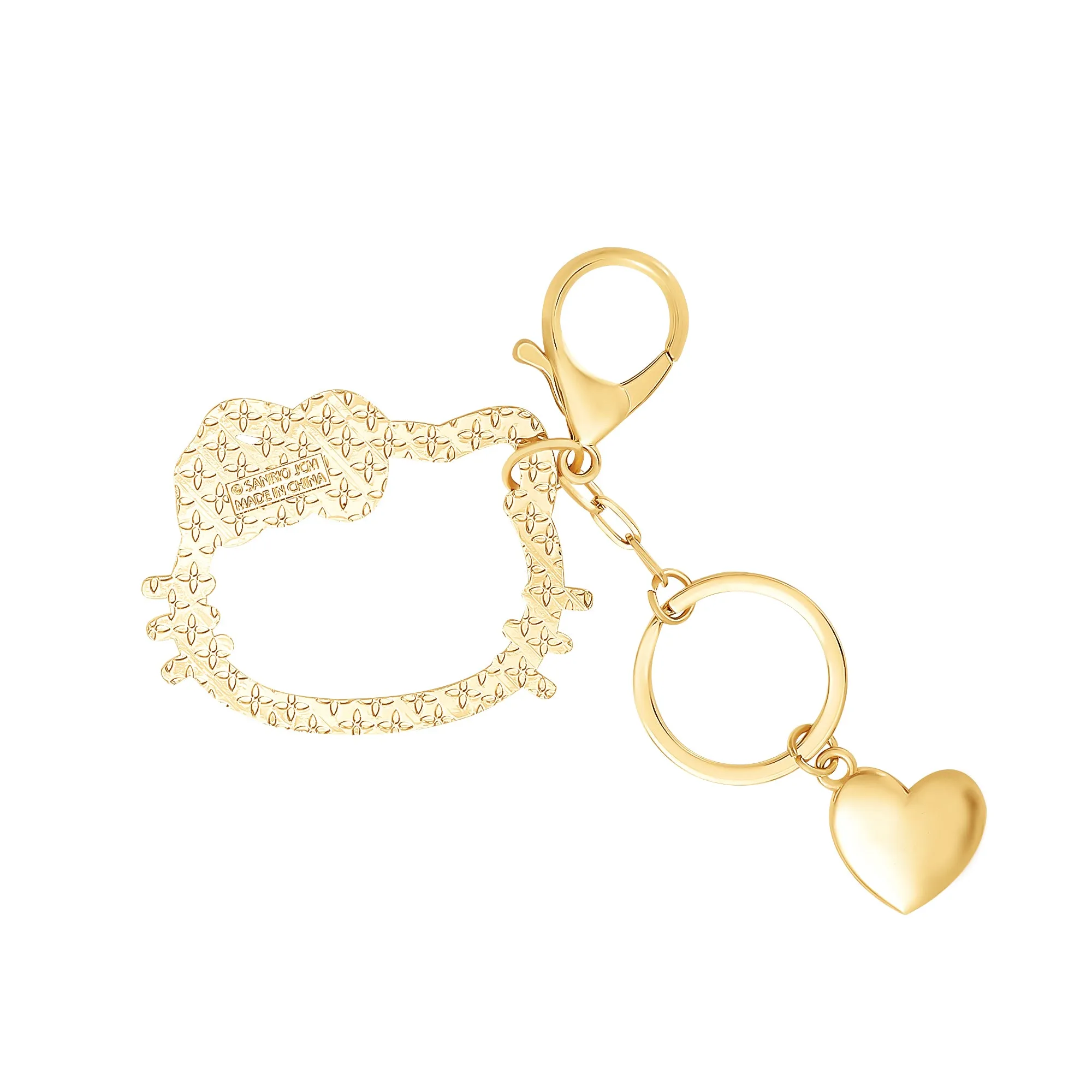 Hello Kitty Silhouette Heart Keychain sold by Sanrio product image thumbnail 3