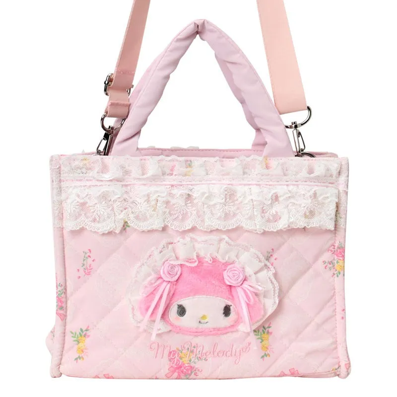 My Melody 2-Way Quilted Tote (Lace and Frills Series) sold by Sanrio