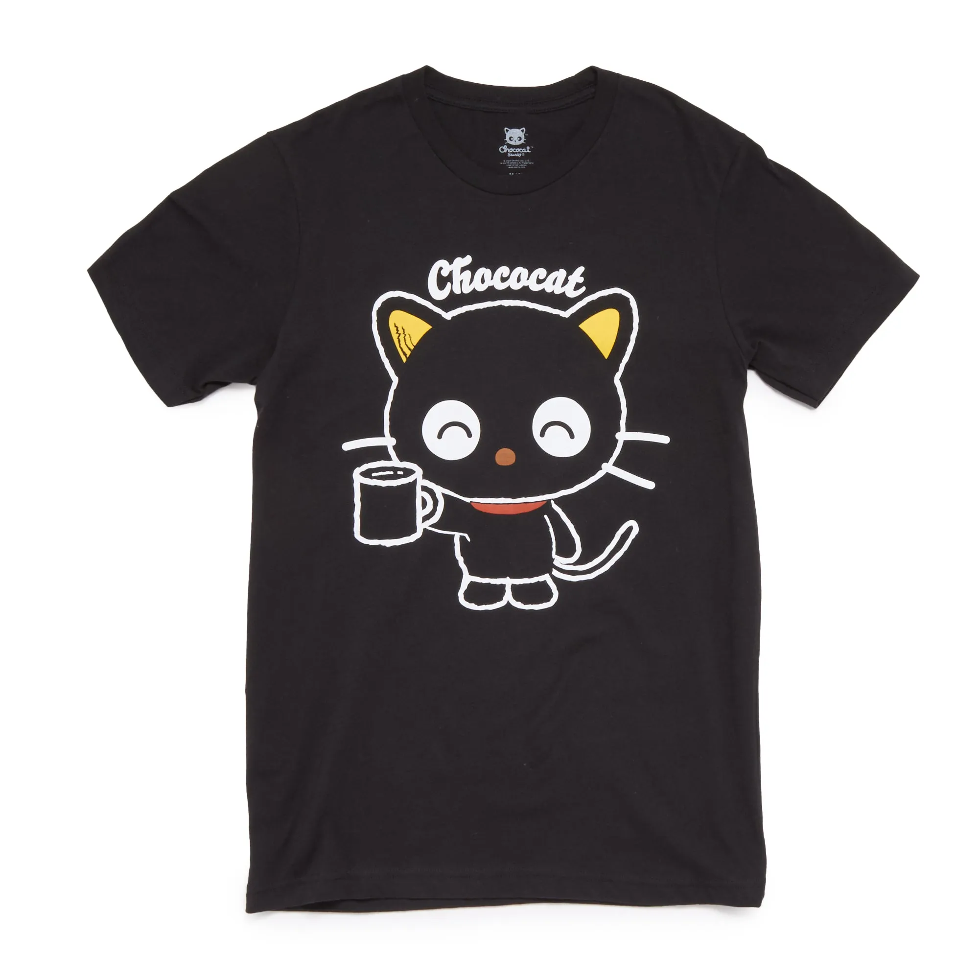 Chococat Adult Mug Tee (Black) sold by Sanrio