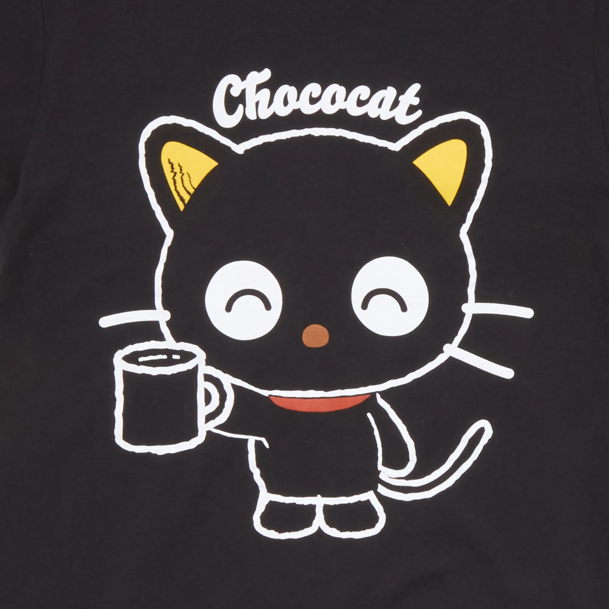 Chococat Adult Mug Tee (Black) sold by Sanrio product image thumbnail 2