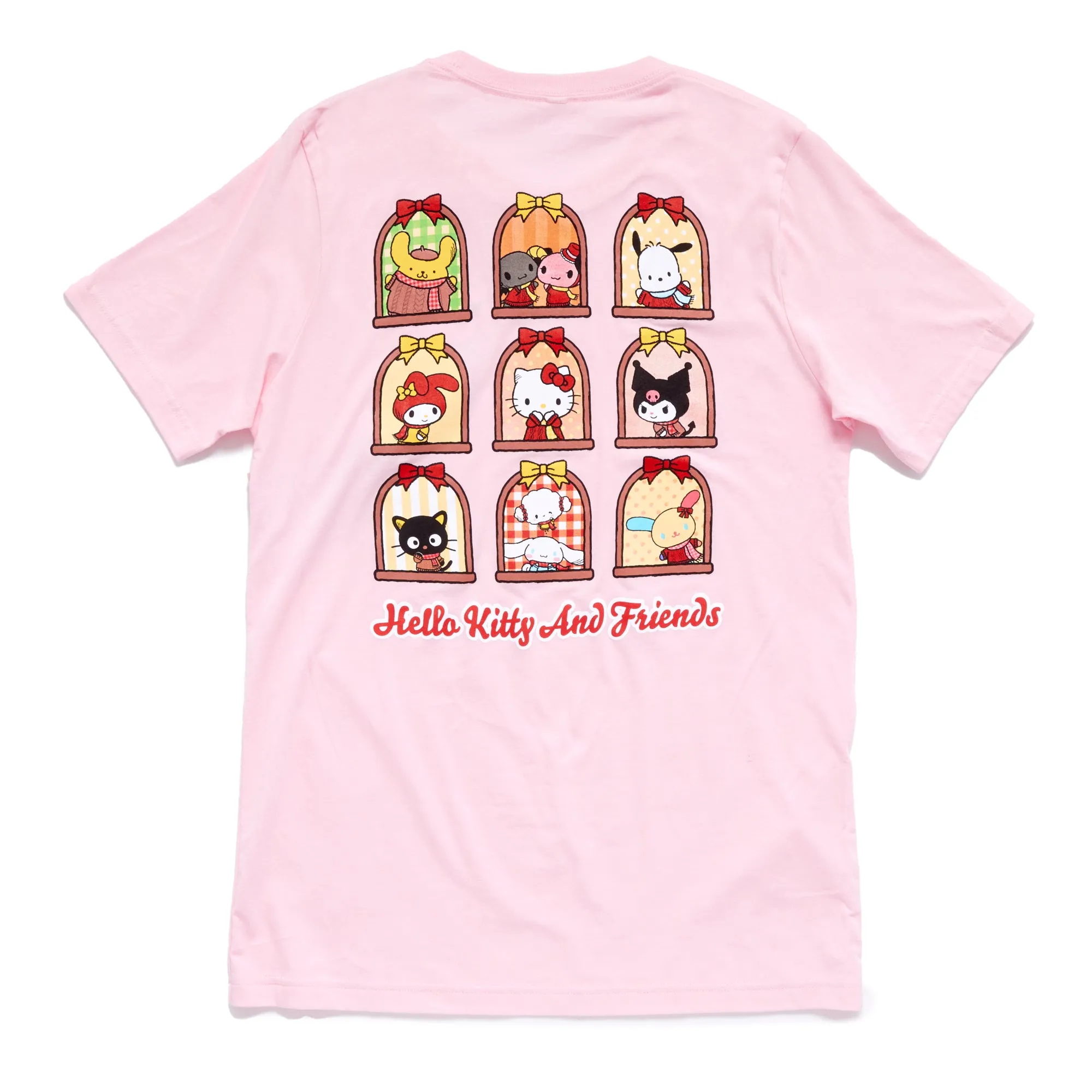 U*SA*HA*NA Adult Cozy Club Tee (Pink) sold by Sanrio product image thumbnail 3