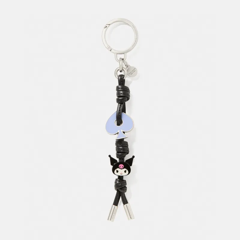 Kuromi x Kate Spade New York Enamel Knott Bag Charm made by Kate Spade