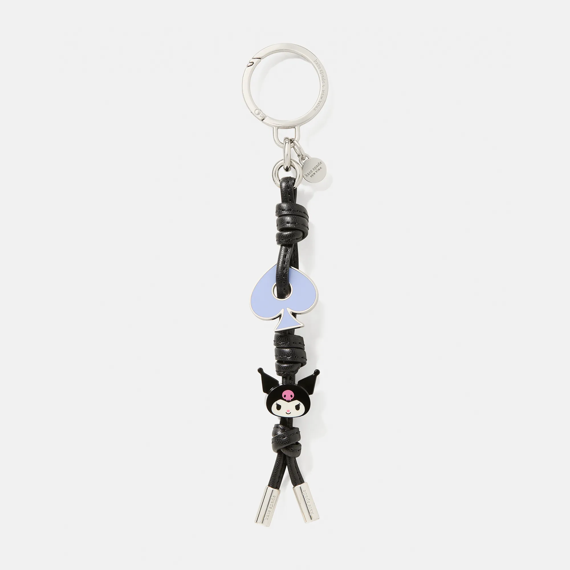 Kuromi x Kate Spade New York Enamel Knott Bag Charm sold by Sanrio