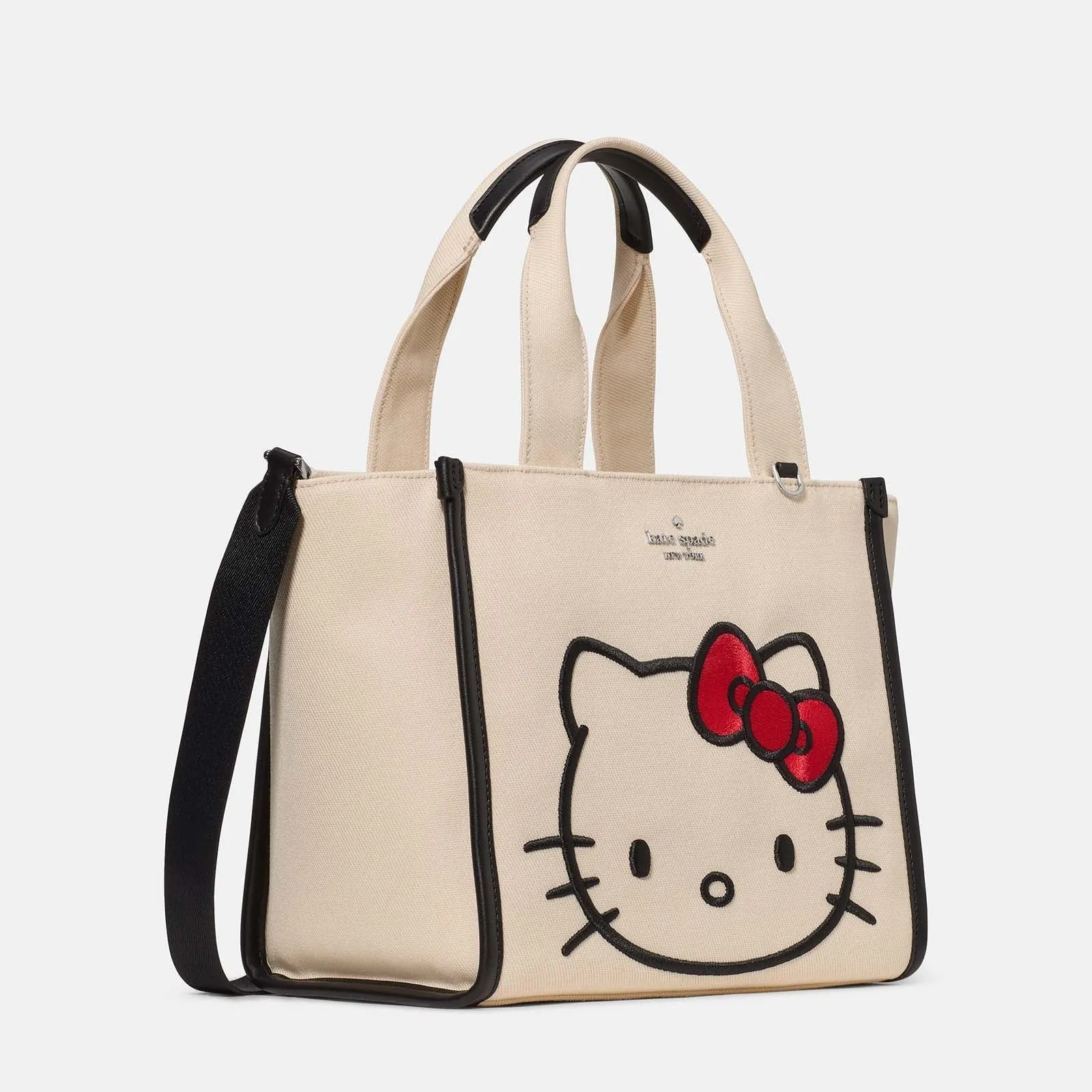 Hello Kitty x Kate Spade New York Kip Canvas Small Tote sold by Sanrio product image thumbnail 2