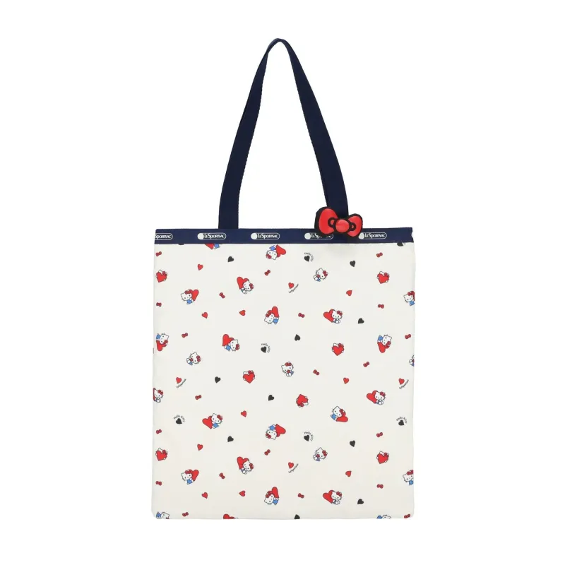 Hello Kitty x LeSportsac Emerald Tote (Heart To Heart) sold by Sanrio