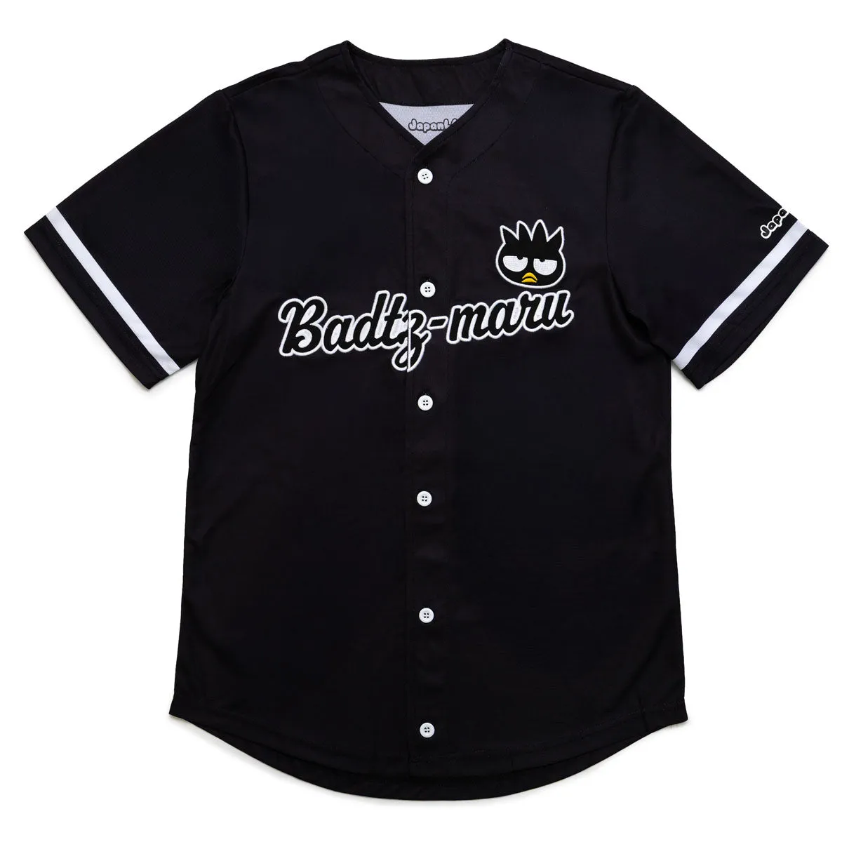 Badtz-maru x JapanLA Baseball Jersey (Black) sold by Sanrio product image thumbnail 3