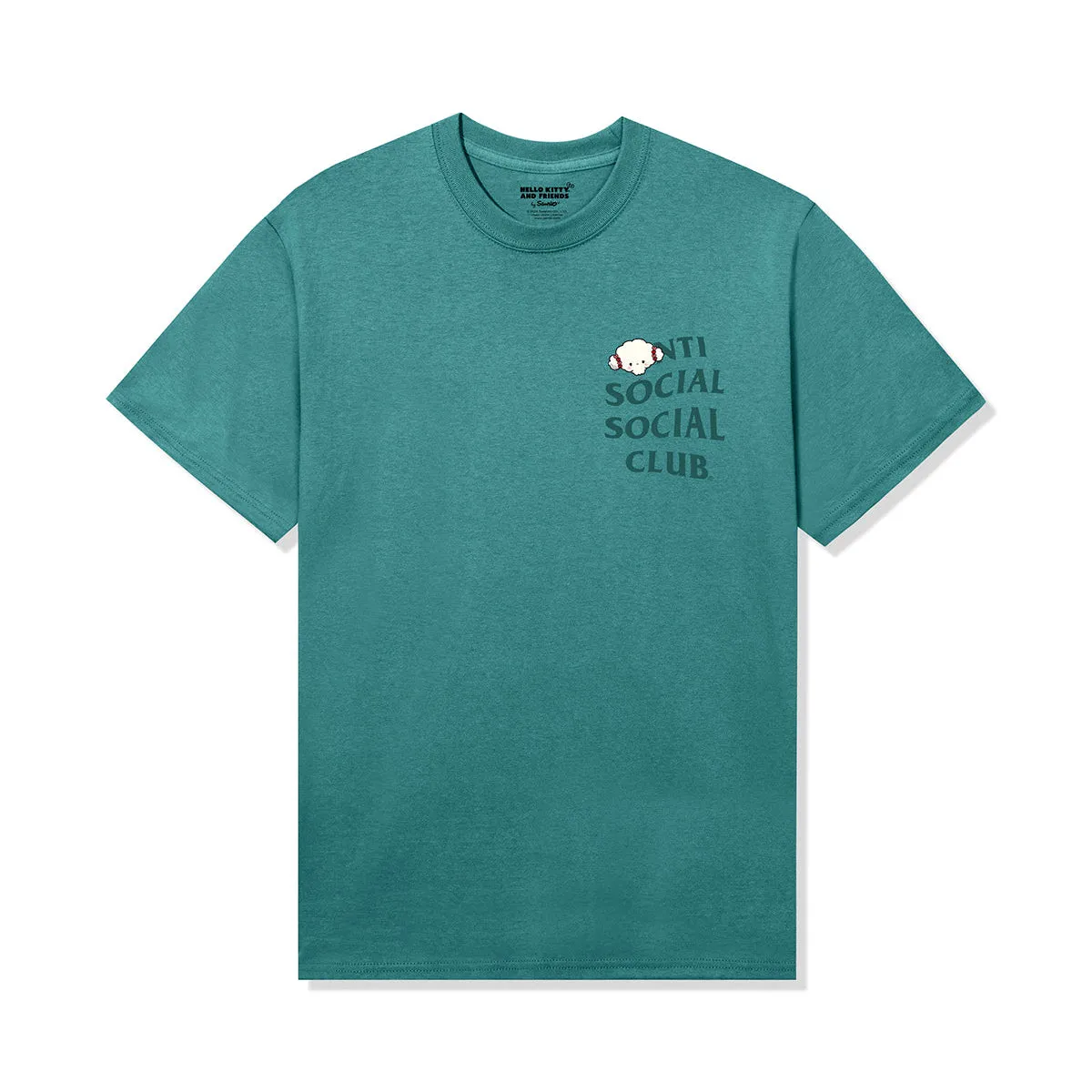 Anti Social Social Club x Cogimyun Tee (Jade Green) sold by Sanrio product image thumbnail 2