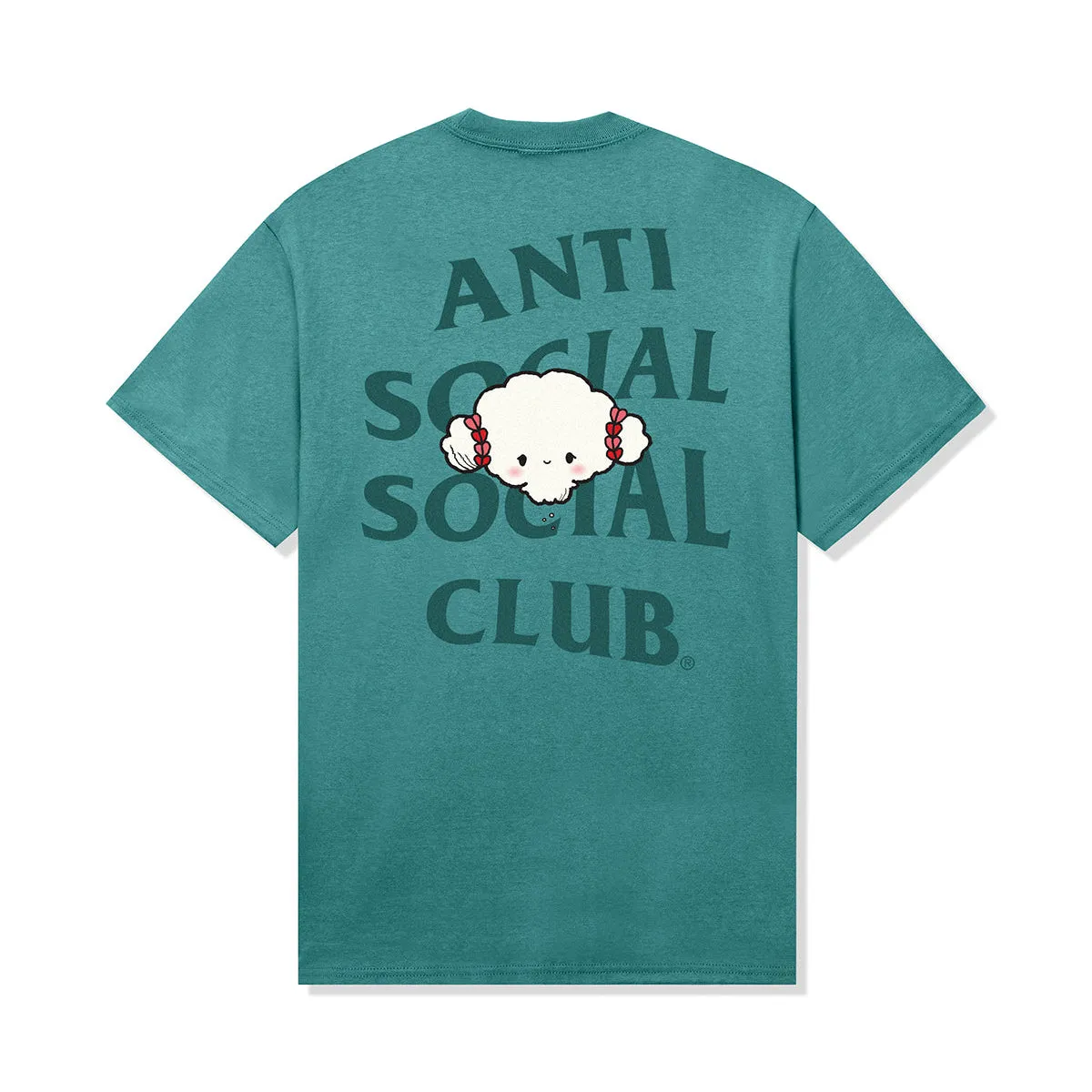 Anti Social Social Club x Cogimyun Tee (Jade Green) sold by Sanrio