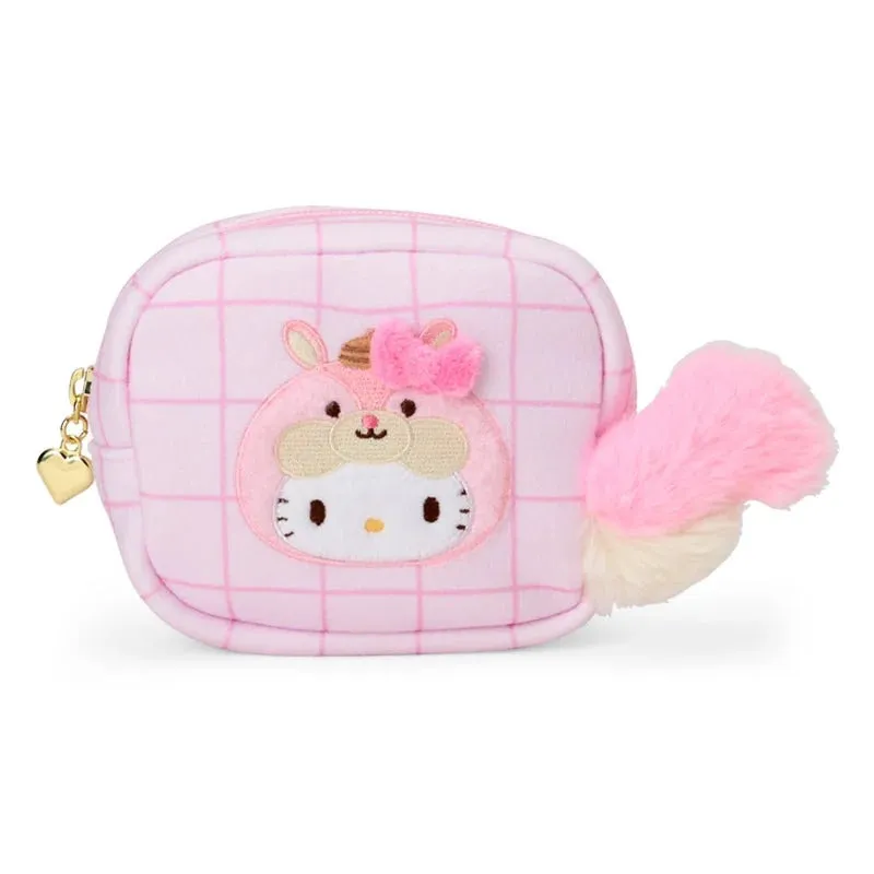 Hello Kitty Mini Zipper Pouch (Fluffy Squirrel Series) sold by Sanrio