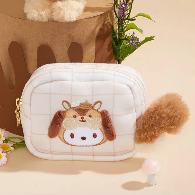 Pochacco Mini Zipper Pouch (Fluffy Squirrel Series) sold by Sanrio product image thumbnail 3