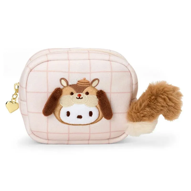 Pochacco Mini Zipper Pouch (Fluffy Squirrel Series) sold by Sanrio