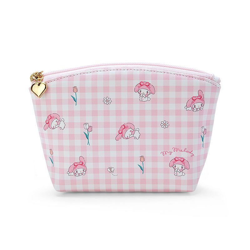 My Melody Gingham Zipper Pouch sold by Sanrio
