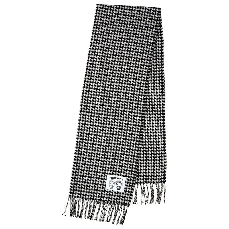 Hello Kitty Knit Scarf (Monochrome Birthday Twins Series) sold by Sanrio
