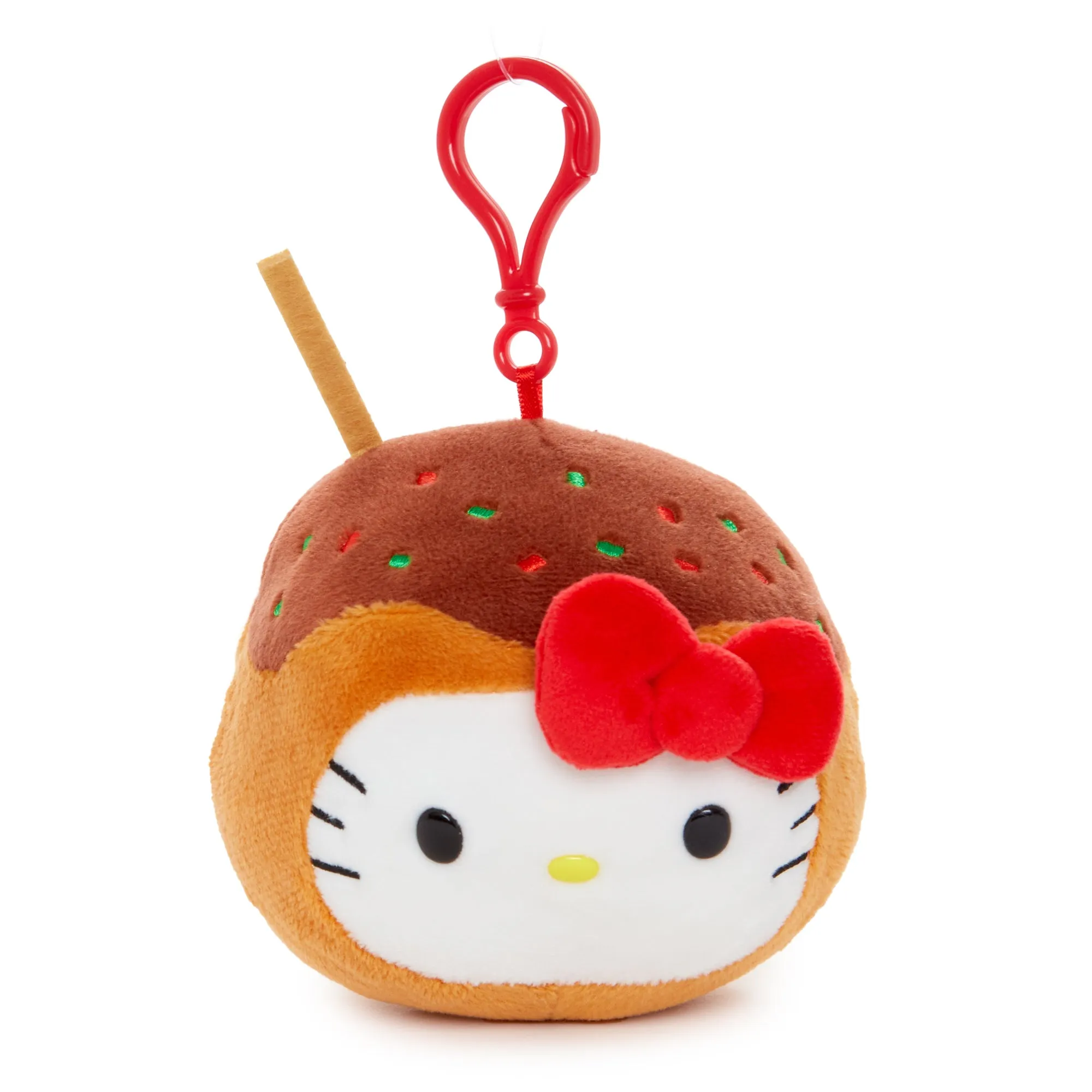 Hello Kitty Takoyaki Plush Mascot Clip sold by Sanrio