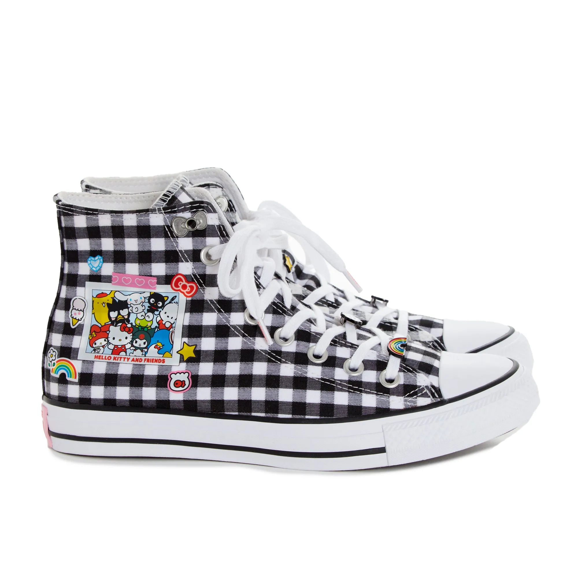 Converse x Hello Kitty And Friends Chuck Taylor All Star Picnic Hi-Top Sneaker (Adult - Black) sold by Sanrio