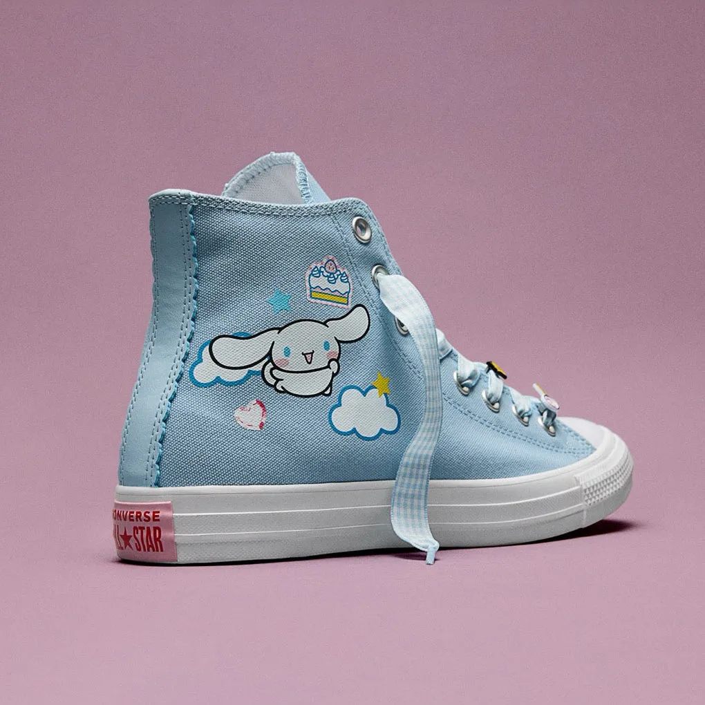 Converse x Cinnamoroll Chuck Taylor All Star Hi-Top Sneaker (Adult - Light Blue) sold by Sanrio product image thumbnail 3