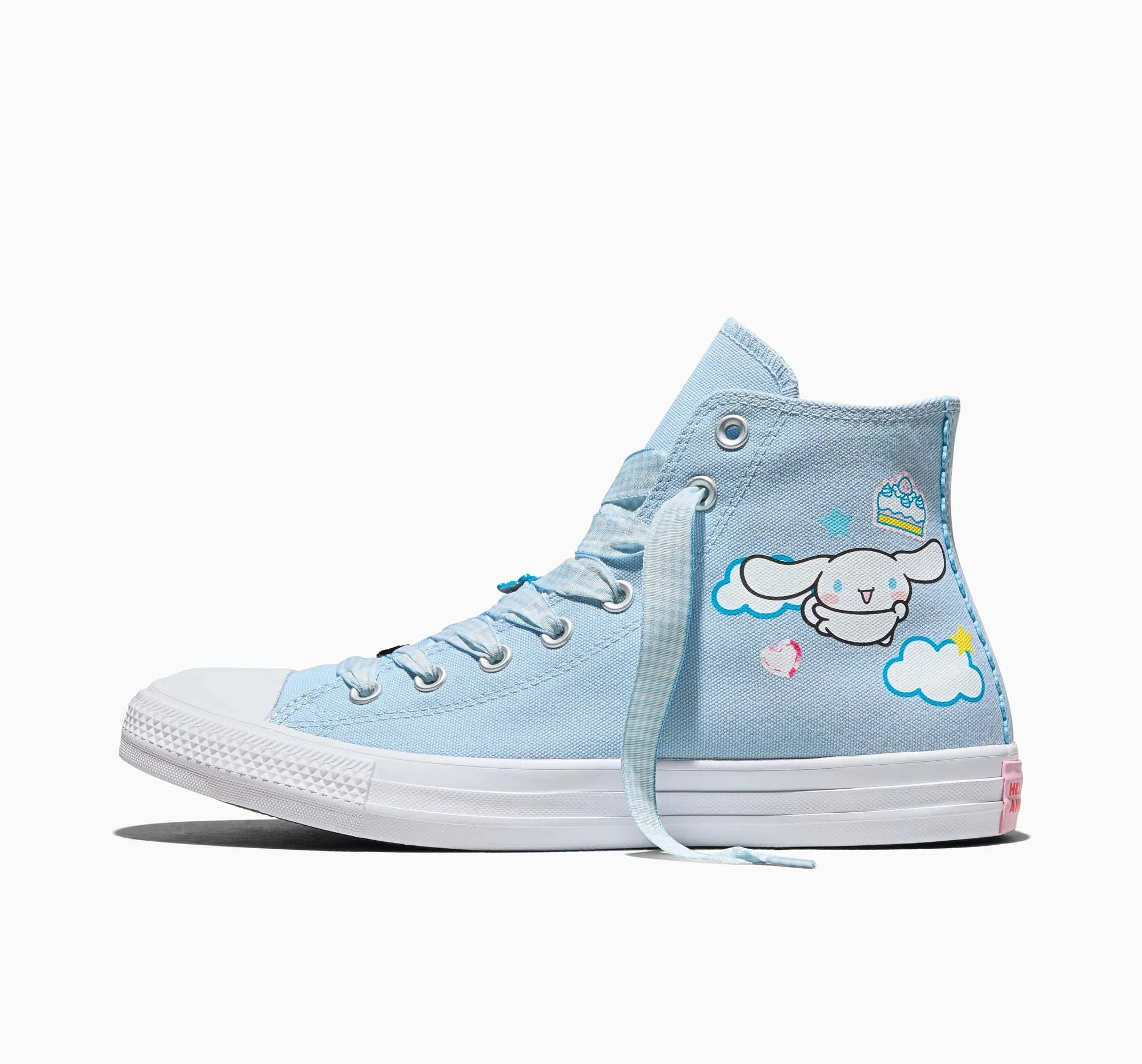 Converse x Cinnamoroll Chuck Taylor All Star Hi-Top Sneaker (Adult - Light Blue) sold by Sanrio product image thumbnail 5