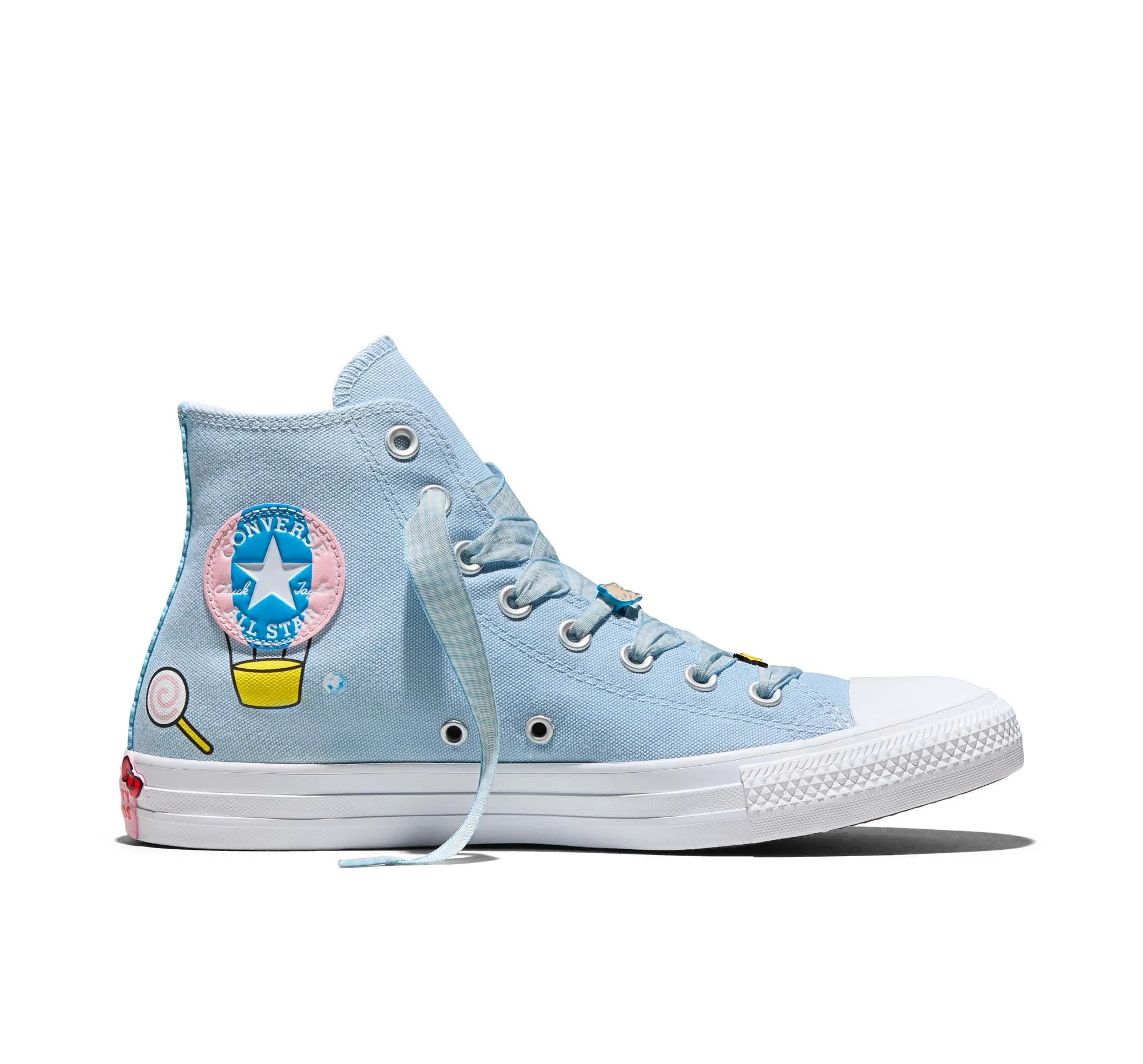 Converse x Cinnamoroll Chuck Taylor All Star Hi-Top Sneaker (Adult - Light Blue) sold by Sanrio