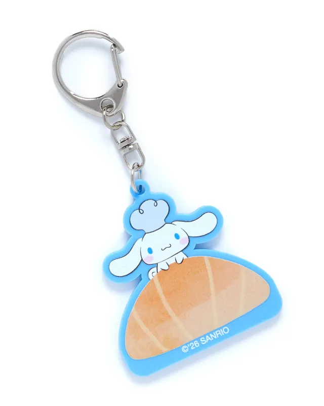 Cinnamoroll x Okayama Kobo Salt and Butter Roll Keychain made by Sanrio