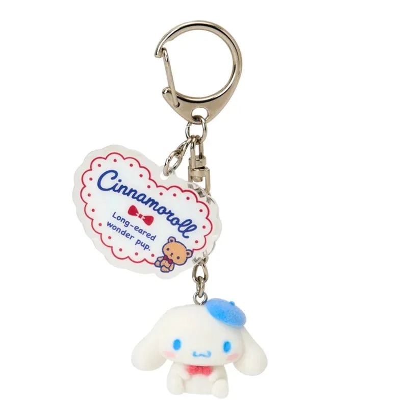 Cinnamoroll Bag Charm (Kuma-san Series) sold by Sanrio