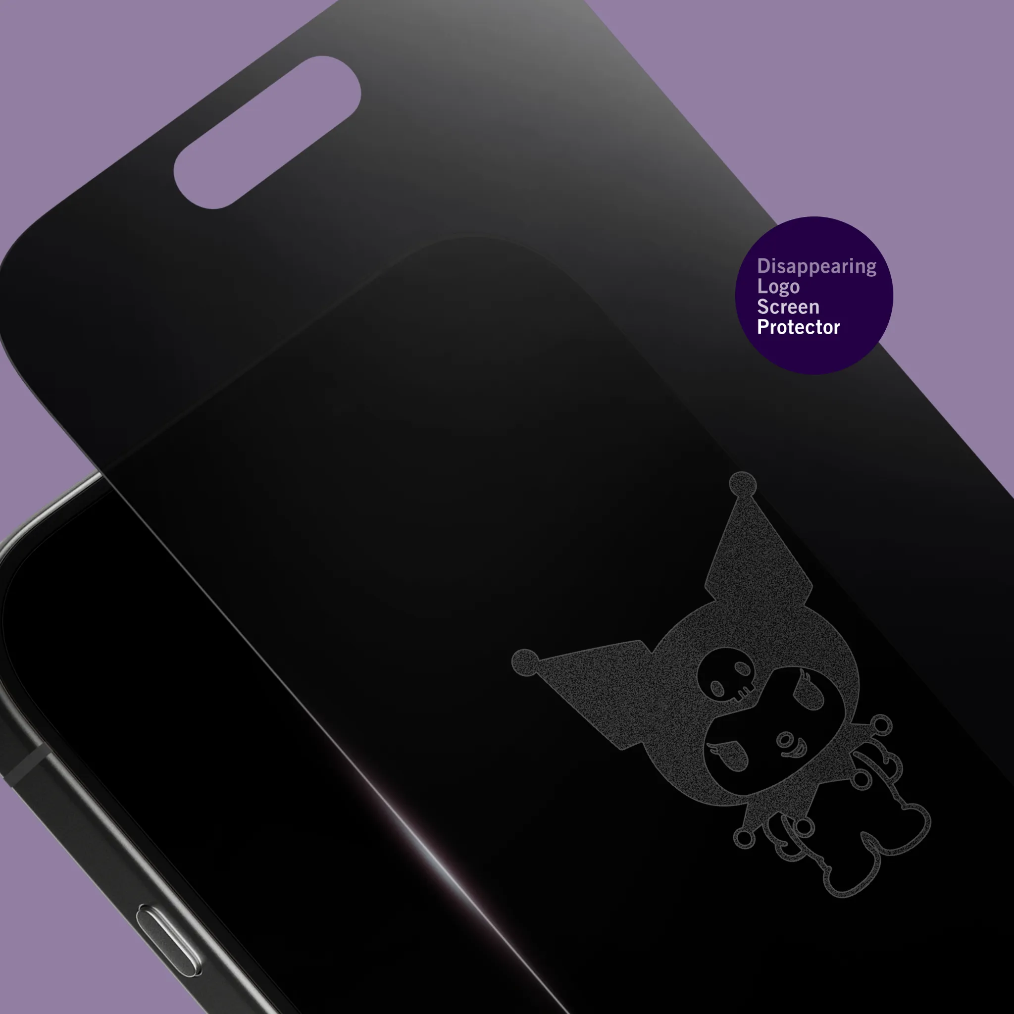 Kuromi x Screen Skinz iPhone Privacy Screen Protector sold by Sanrio product image thumbnail 2