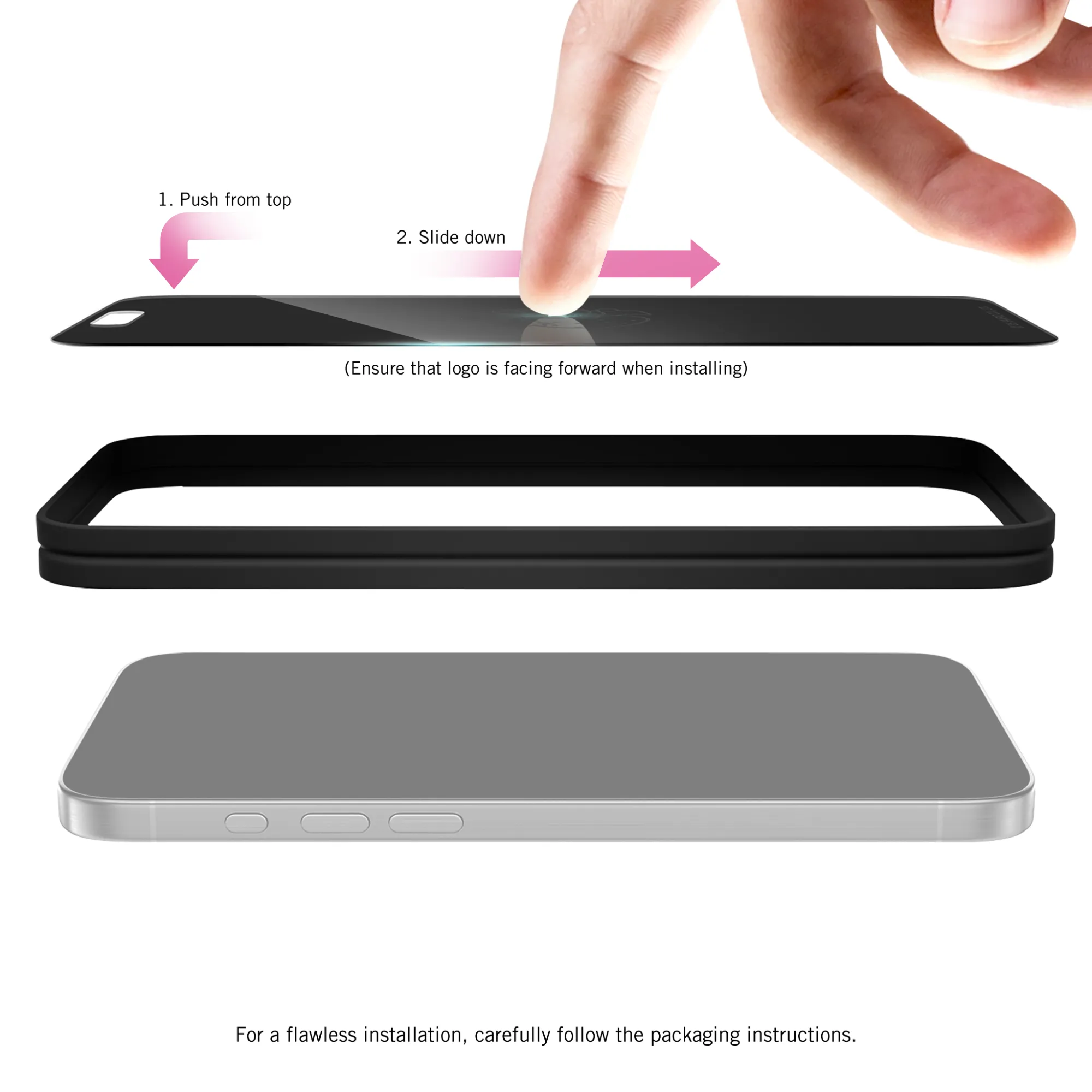 My Melody x Screen Skinz Berry iPhone Privacy Screen Protector sold by Sanrio product image thumbnail 4