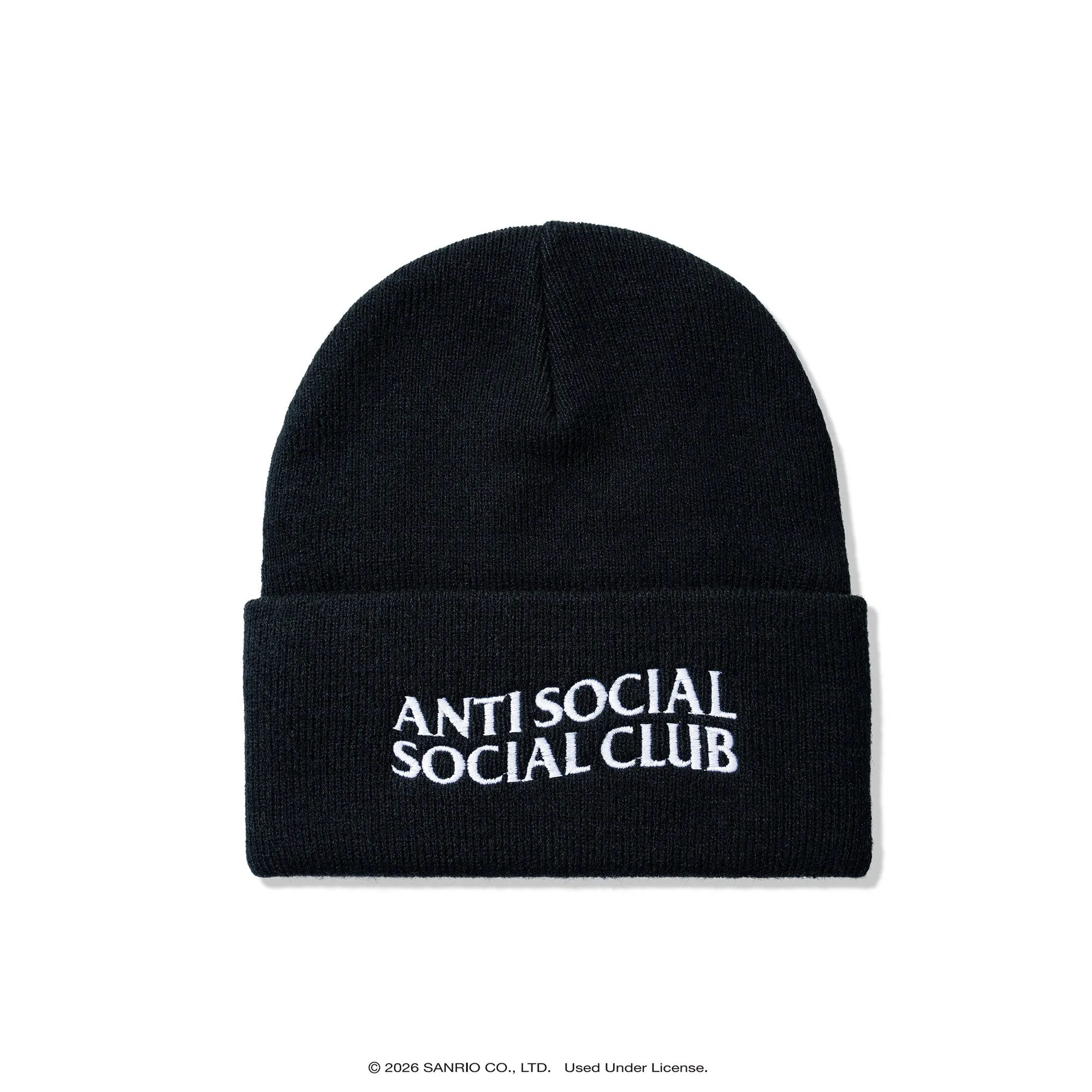 Anti Social Social Club x Hello Kitty Metal Beanie (Black) sold by Sanrio product image thumbnail 2