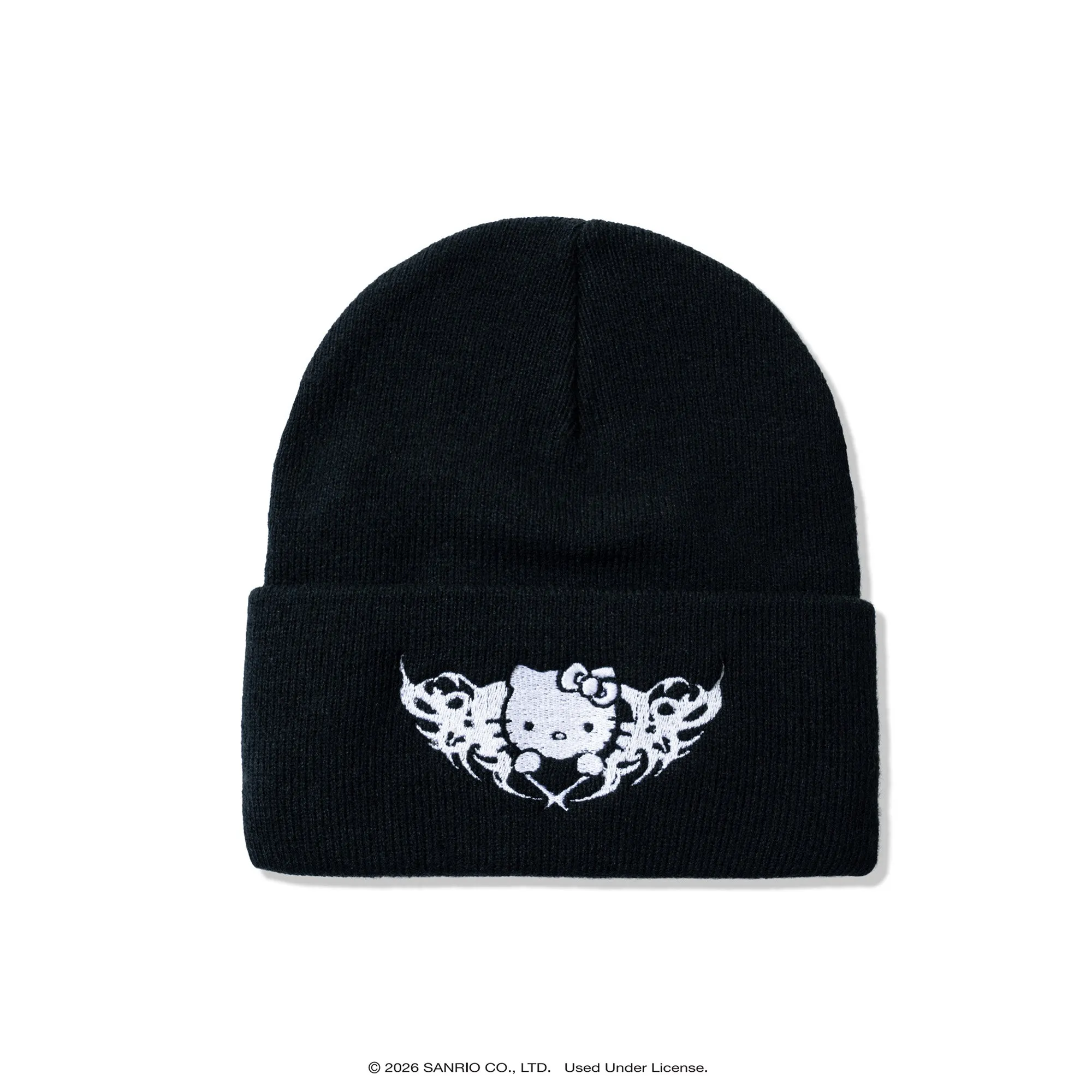 Anti Social Social Club x Hello Kitty Metal Beanie (Black) sold by Sanrio