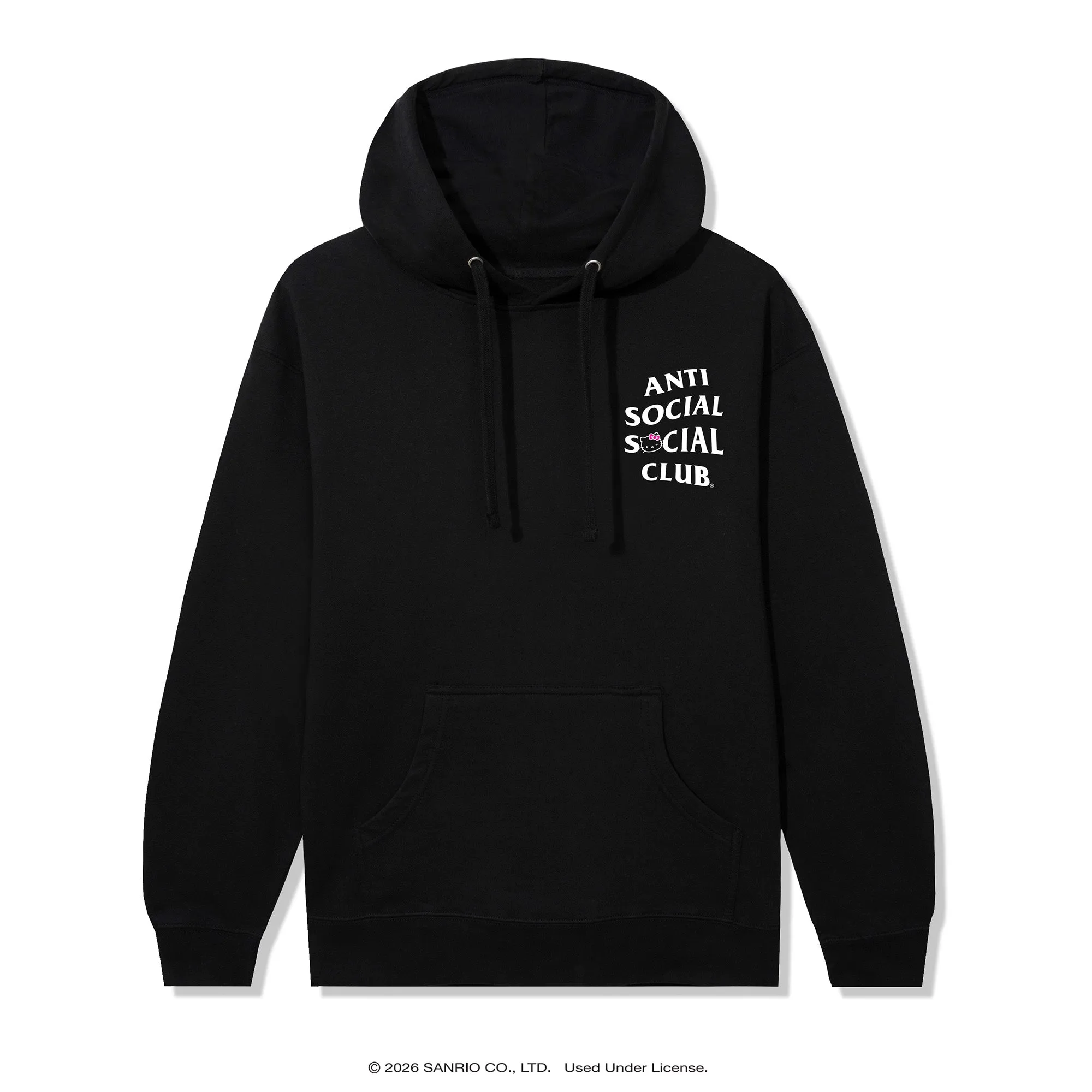 Anti Social Social Club x Hello Kitty ASHKC Hoodie (Black) sold by Sanrio product image thumbnail 2