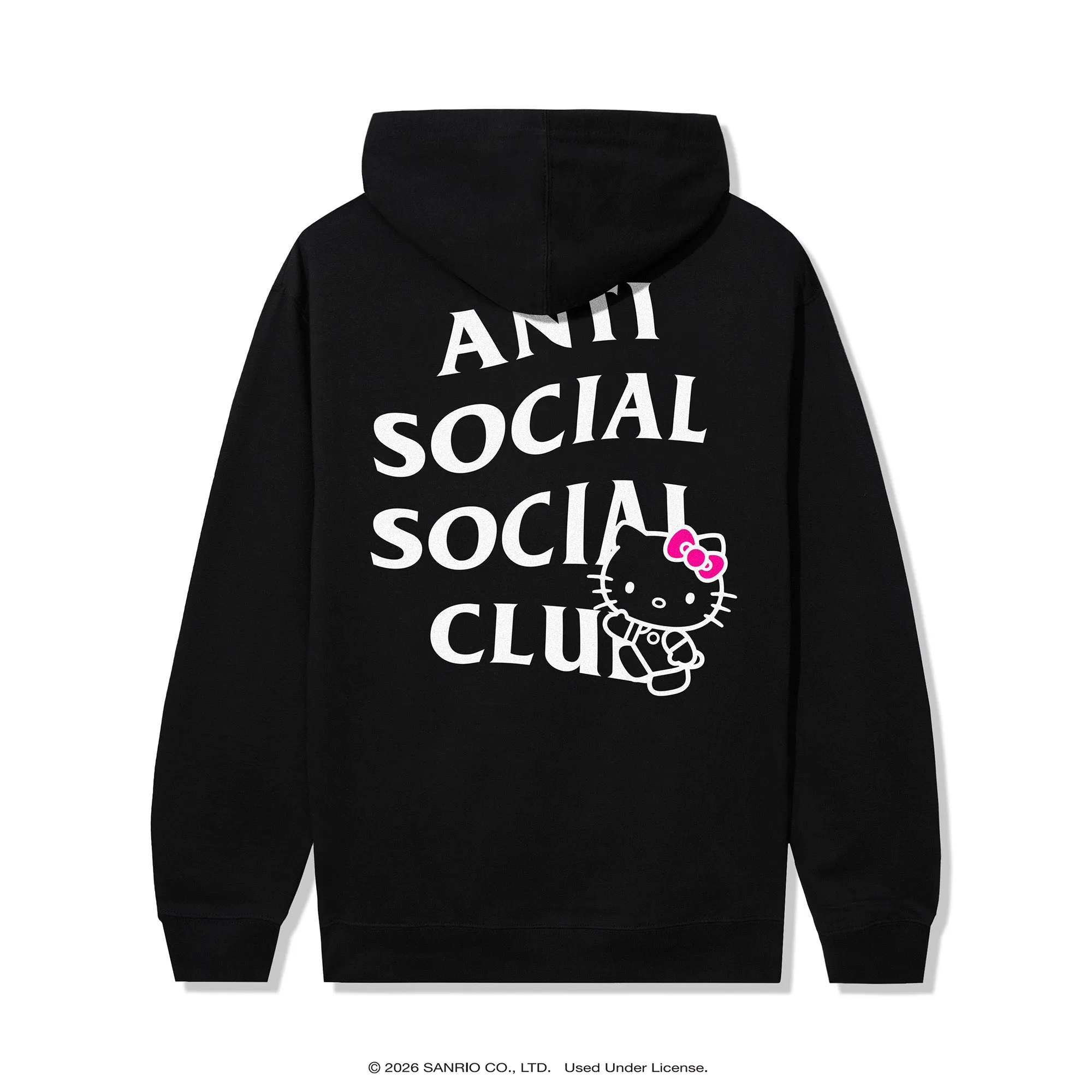 Anti Social Social Club x Hello Kitty ASHKC Hoodie (Black) sold by Sanrio