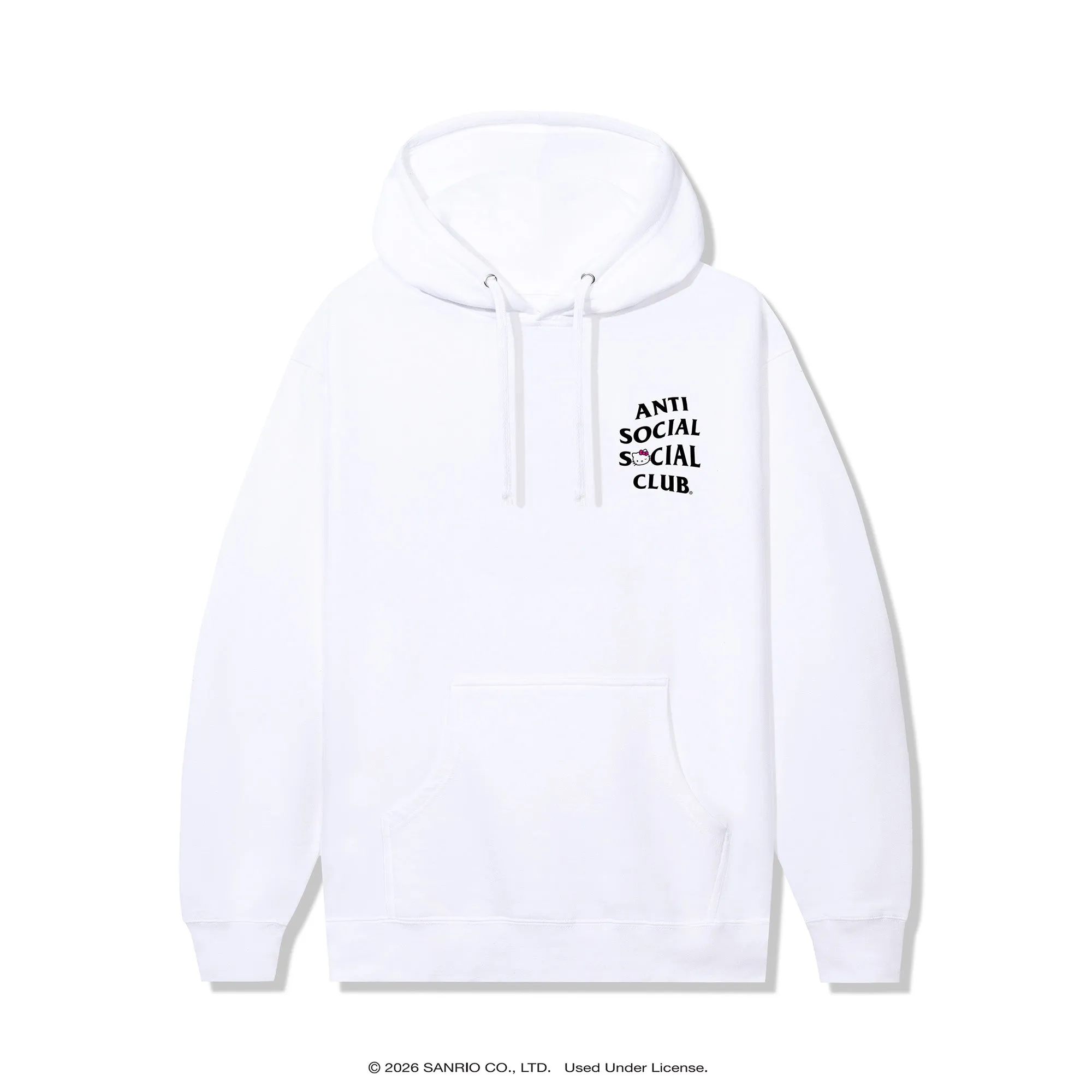 Anti Social Social Club x Hello Kitty ASHKC Hoodie (White) sold by Sanrio product image thumbnail 2