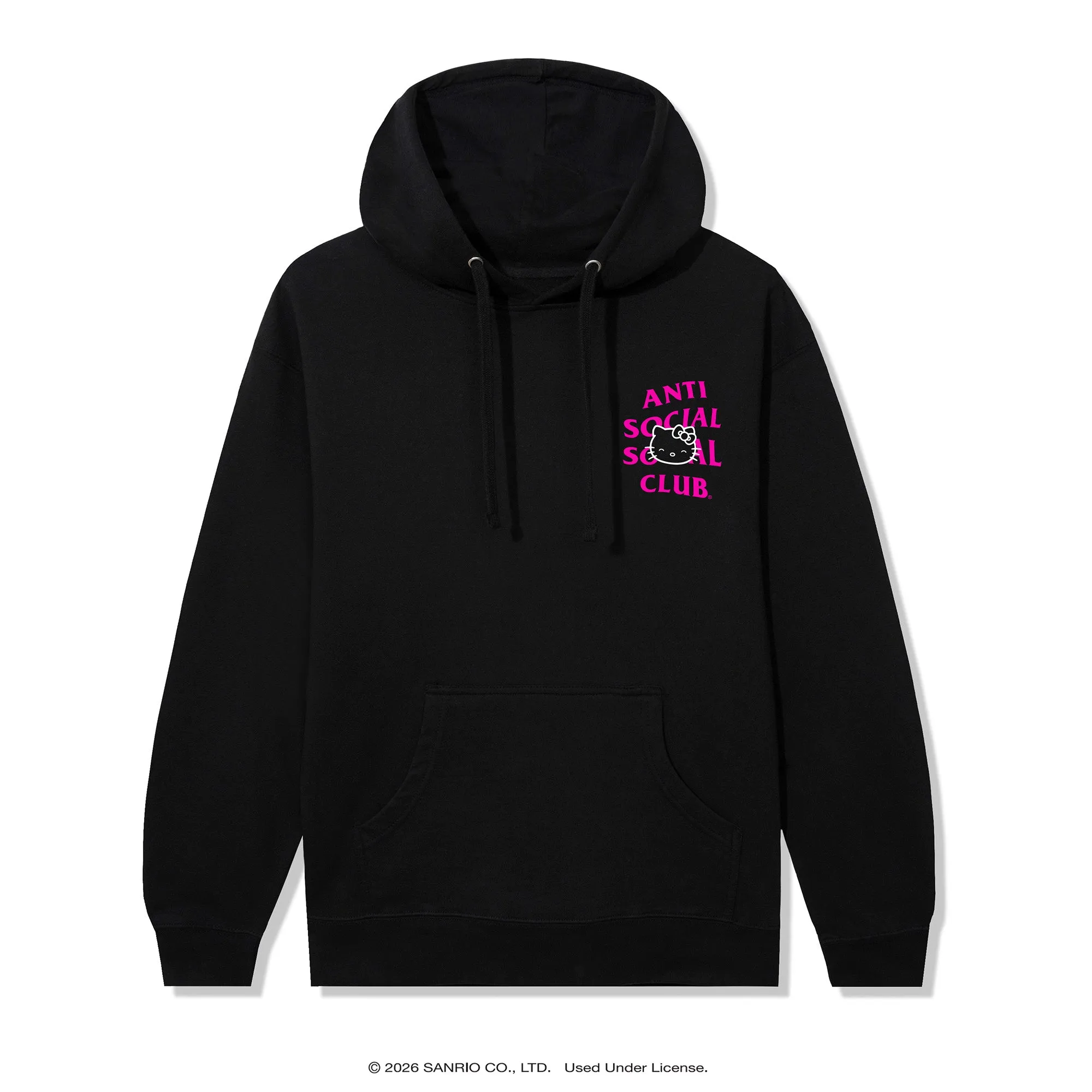 Anti Social Social Club x Hello Kitty Love Hoodie (Black) sold by Sanrio product image thumbnail 2