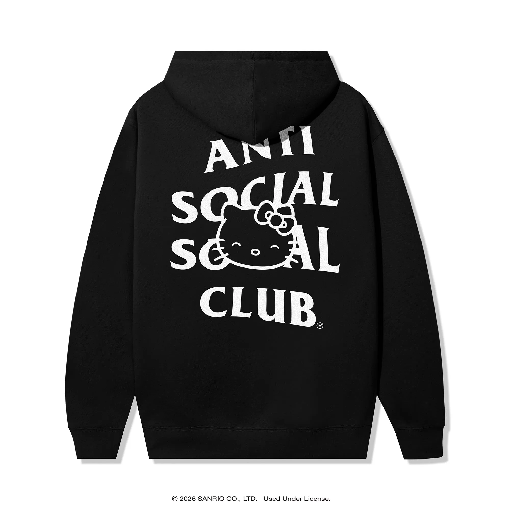Anti Social Social Club x Hello Kitty Ethereal Zip Hoodie (Black) sold by Sanrio product image thumbnail 2