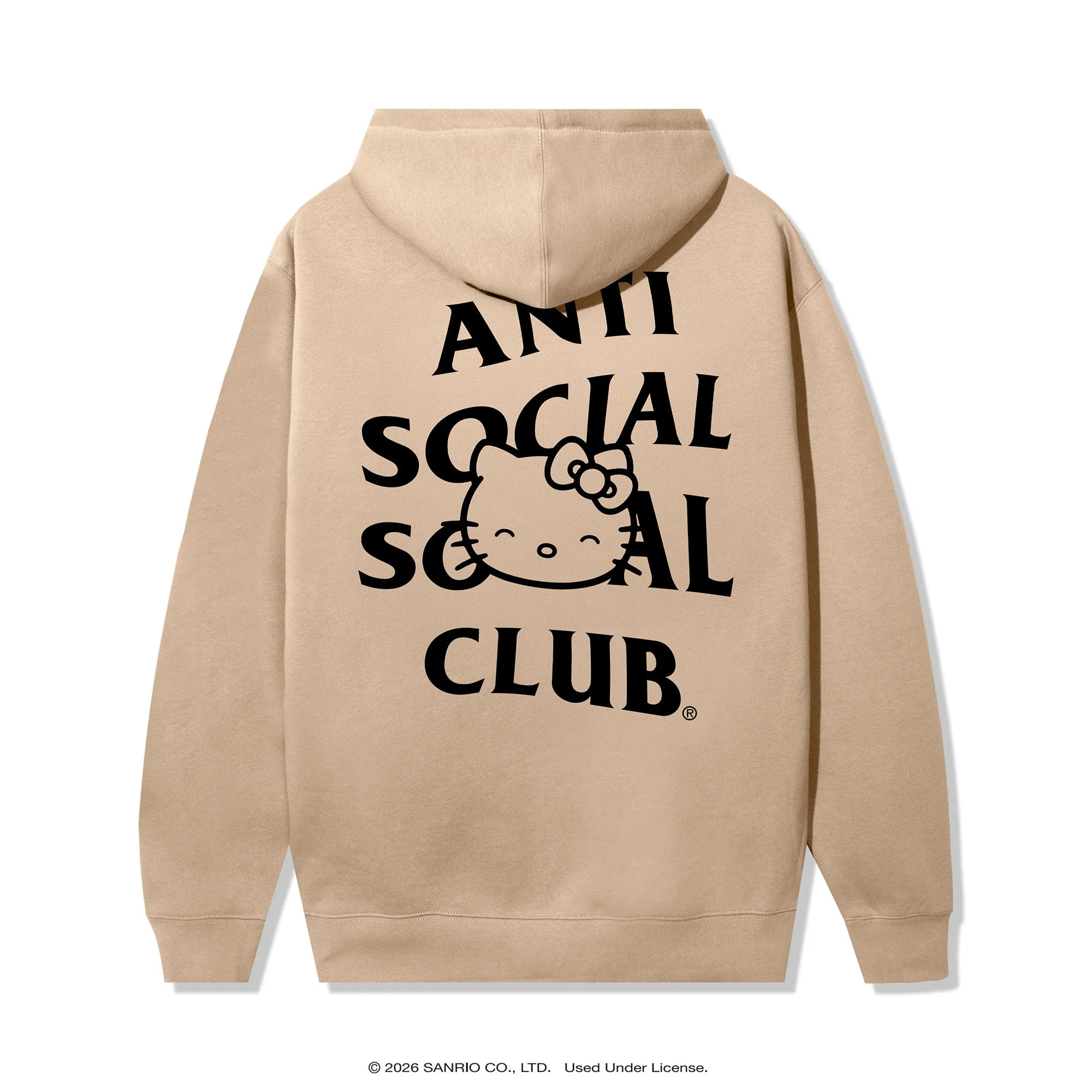 Anti Social Social Club x Hello Kitty Ethereal Zip Hoodie (Sandstone) sold by Sanrio product image thumbnail 2