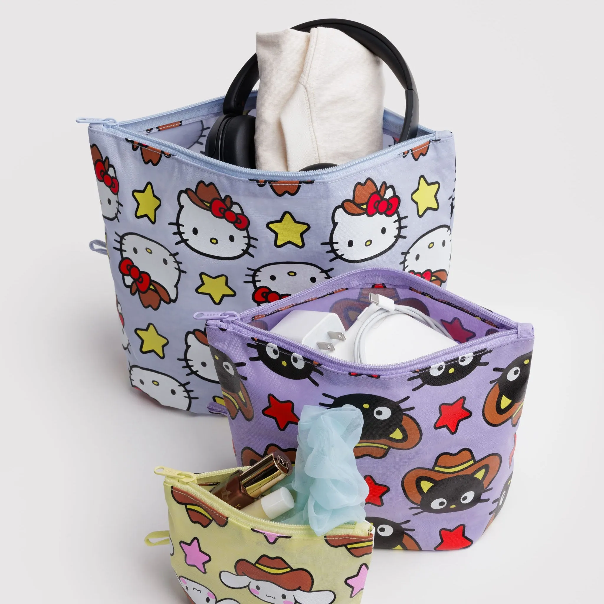 Hello Kitty and Friends x Baggu Go Pouch Set (Western) sold by Sanrio product image thumbnail 2
