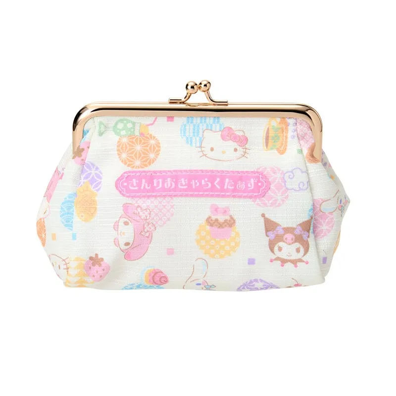 Sanrio Characters Kiss Lock Pouch (Retro Pastel Series) sold by Sanrio