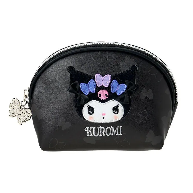Kuromi Mini Zipper Pouch (Monarch Butterfly Series) made by Sanrio