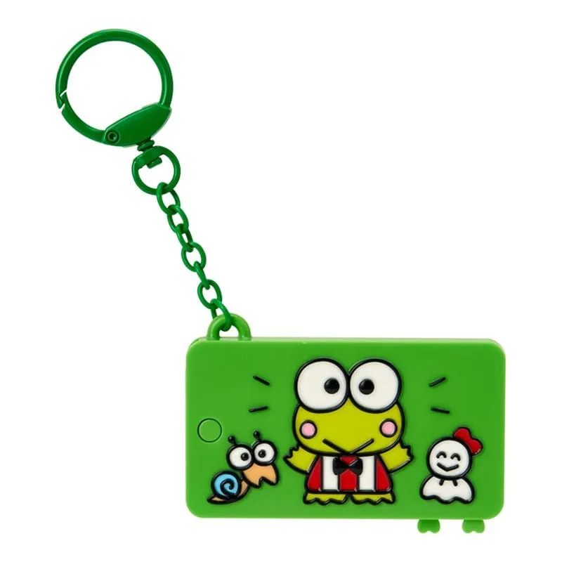 Keroppi Mini Mirror & Comb Keychain (Sanrio Forever Series) made by Sanrio